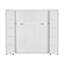 Lit escamotable mural Murphy avec portes de rangement-1387547173
