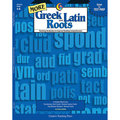 Livre de racines plus grec et latin