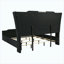 Ensemble de chambre avec très grand lit noir 4 pièces Eastern-130205182-130205183