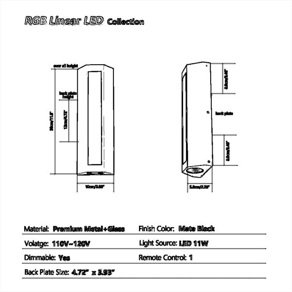 Dimensions du produit