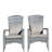 Patio Chair With Cushions( Grey Cushion)