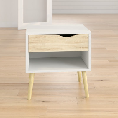 Havana 50.2cm W Manufactured Wood Bedside Table