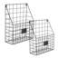 Dockery Farmhouse Wall Storage Basket-2103814293