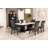 Soldado Faux Marble Top Dining Table