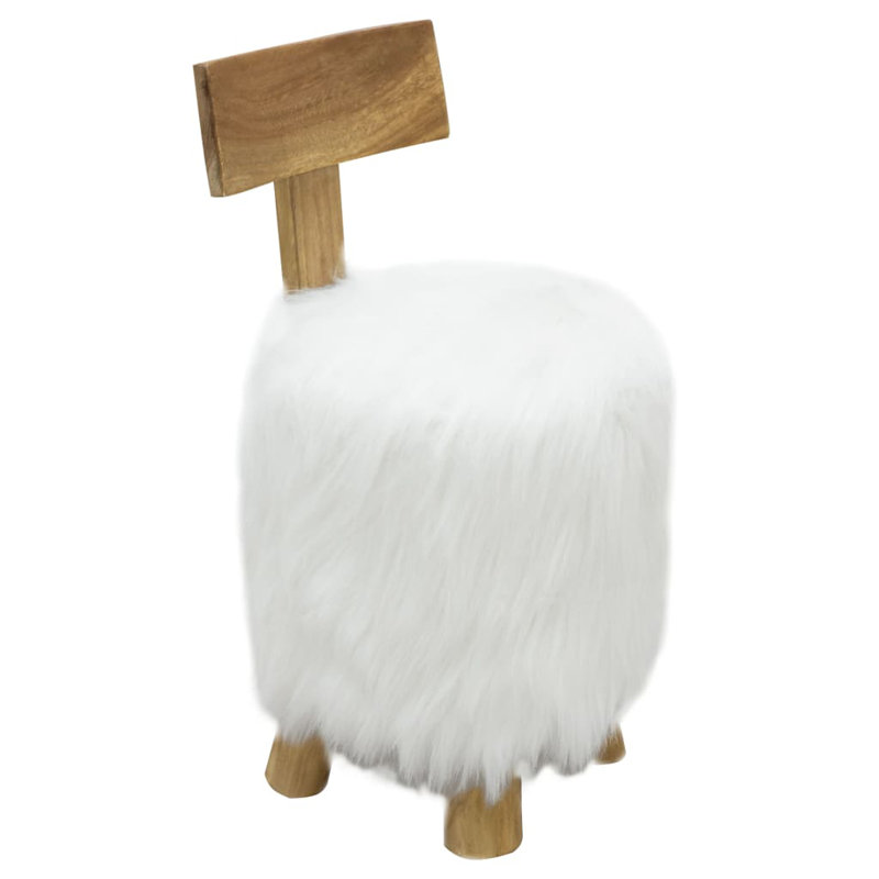 Maher Solid Wood Accent Stool