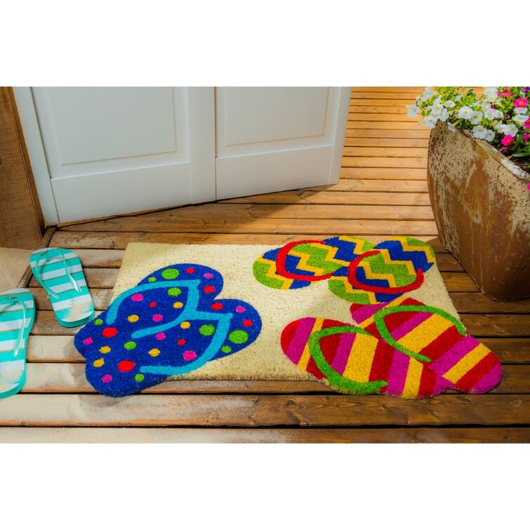 Recycled Flip Flop Doormat