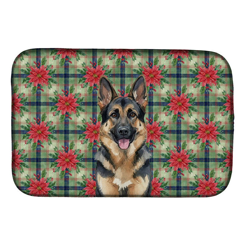 Tapis de séchage German German Berger PoinsettIas