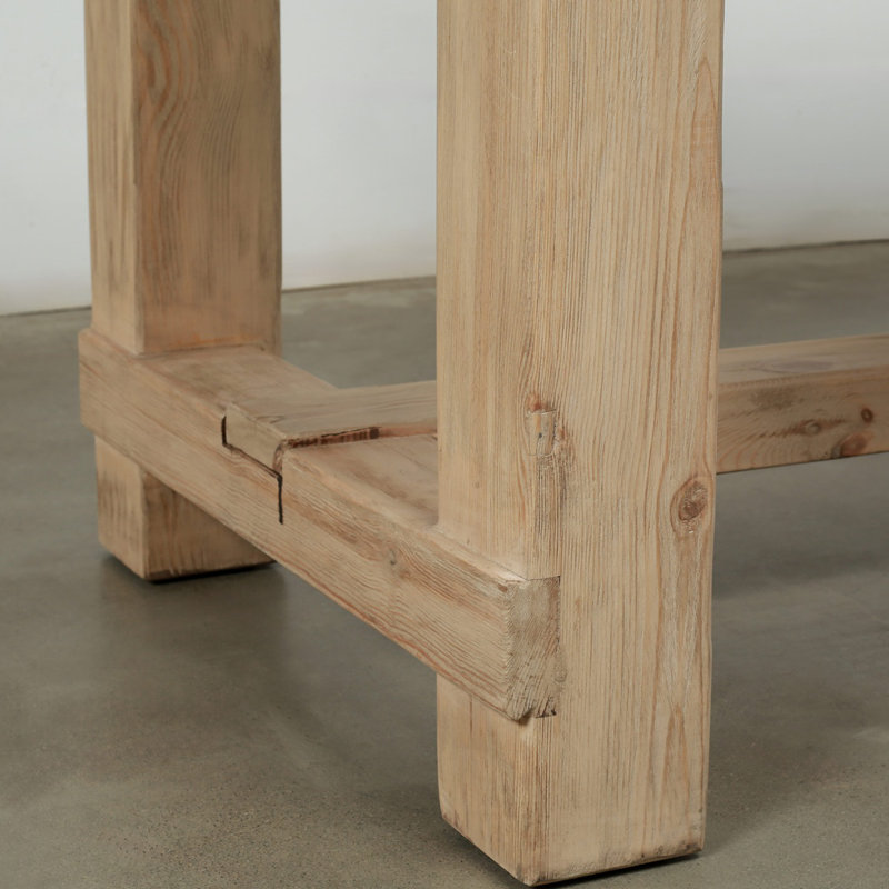 Ramlal Pine Wood Dining Table