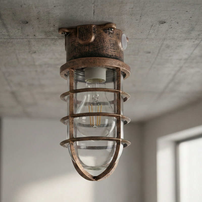 Cage, Brushed Copper