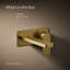 Parallel Wall-Mount Single-Handle Bathroom Sink Faucet-532803595