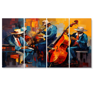 Nelia - Ensemble 4 pièces d'art mural