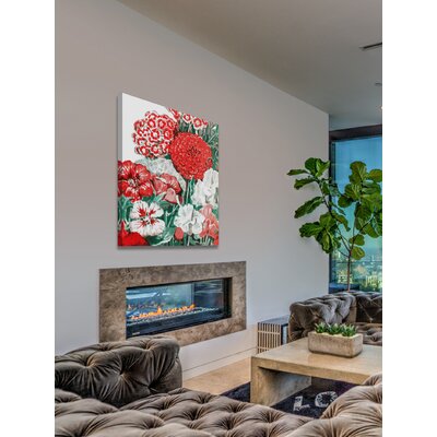 Seeds Flowers 1' Painting Print on Wrapped Canvas -  Marmont Hill, MH-FMKIT-204-C-52