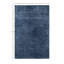 Tapis noir en laine 6 pi 1 po x 9 pi 5 po Huckstep