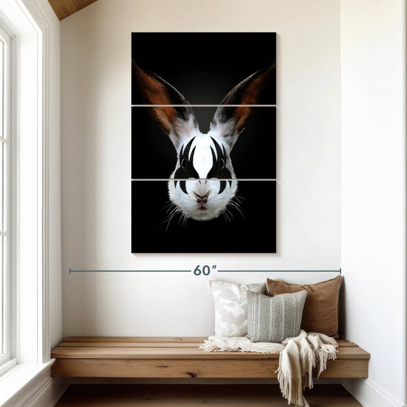 Ketti Rabbit Rocks, 50" H x 32" W