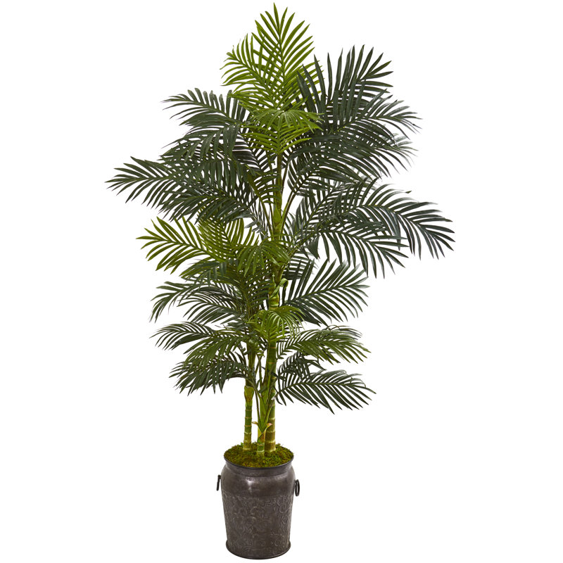 Palmier artificiel 69 po en pot