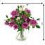 Roses In Crackle Vase - 17 Inches-441399159