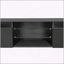 Unique Design TV Stand with 2 Glass Shelves-1837374144