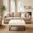 Owen Genuine Leather Square Ottoman-1737486707