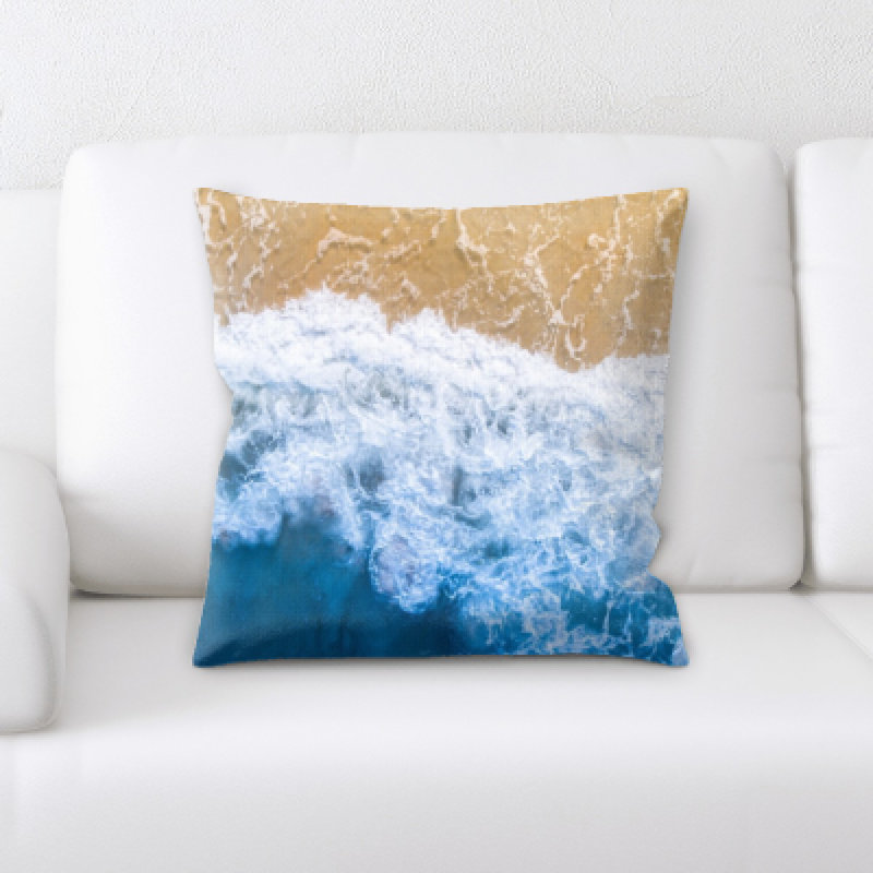 Coussin décoratif "the great sea" Landers