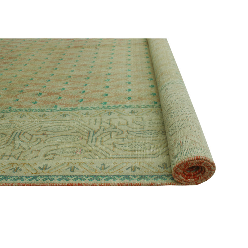 Semi-Antique Lila Rust Rug