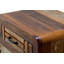 Abrahams Solid Wood Sled End Table
