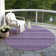 Machine Washable Indoor/Outdoor Christain ACN1423 Lavender Rug