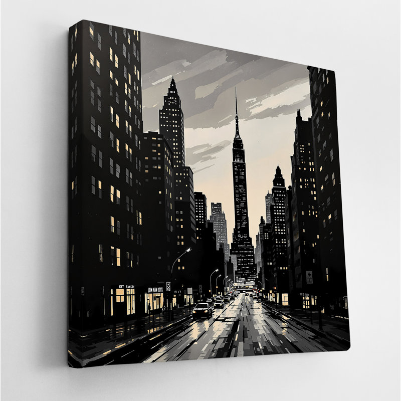 Metropolitan Nights, H 24 po x l 24 po
