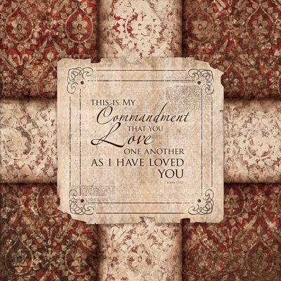 Commanding Love 2 - Wrapped Canvas Print