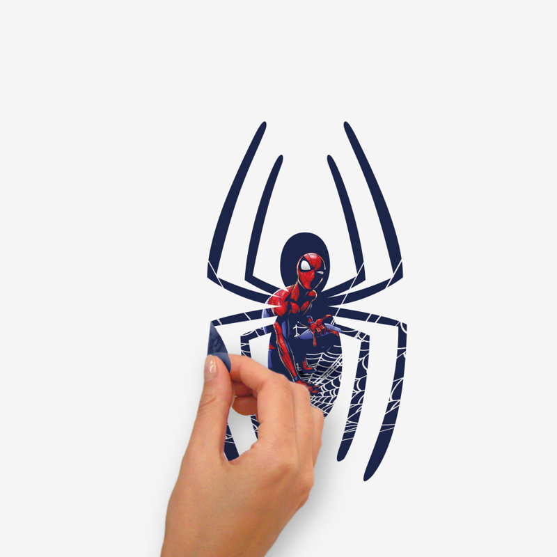 Spider-Man Giant Peel and Stick Repositionable Wall Decal Set