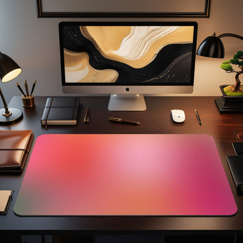 Polyester Desk Pad, 23.6x13.8