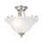 Aquala Glass Semi Flush Mount-20317234