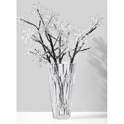 Vase de table en verre effilé Rickett