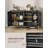 Sideboard With Adjustable Shelves, Slide-out Tray