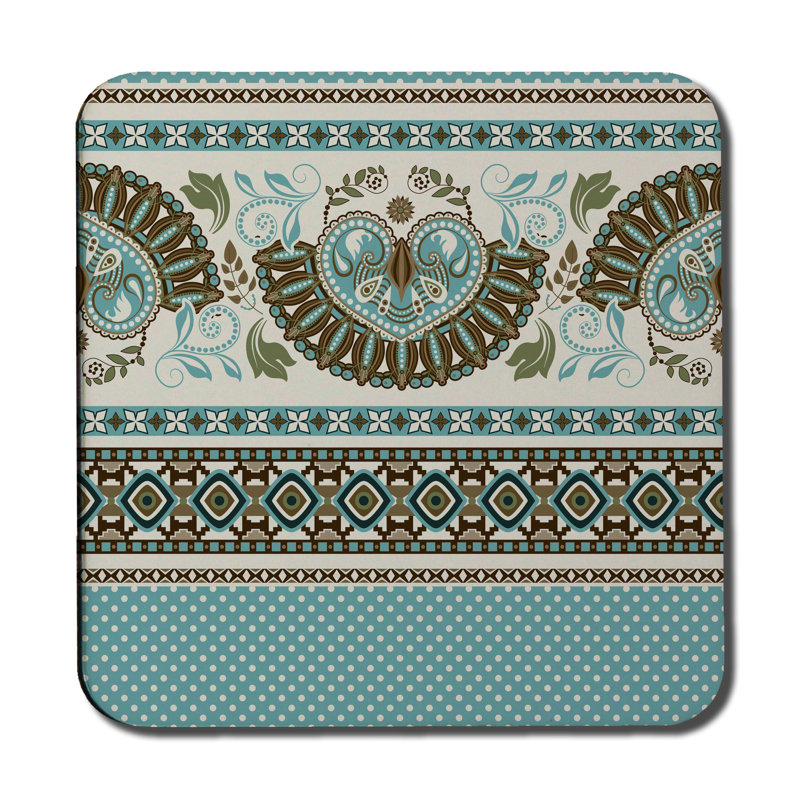 Square 6 Piece Coaster Set