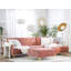 Dublin 3 Seater Velvet Corner Sofa -40900994