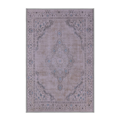 Tapis oriental gris