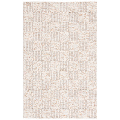 Tapis brun / ivoire Abbi 701