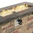 24“ H x 42" W Rectangular Outdoor Propane Fire Pit Table in Faux Stone and Concrete top with Hideaway Gas Tank Space 60000BTU