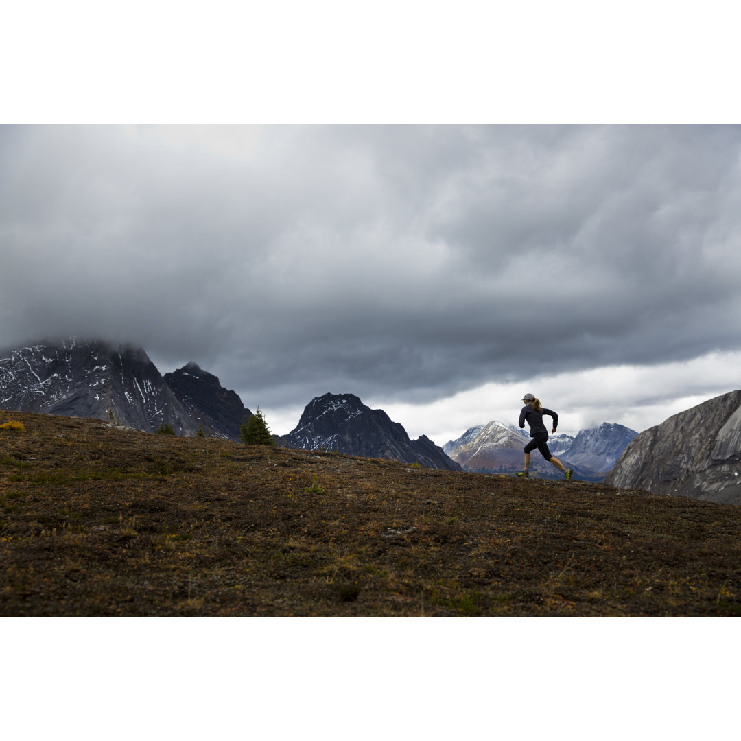 Rocky Mountain Runner Girl