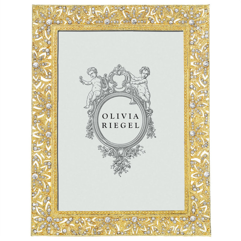 Windsor Rectangle Picture Frame, Gold, 5" x 7"