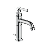 AXOR Montreux Single Hole Bathroom Faucet 100 with Drain Assembly