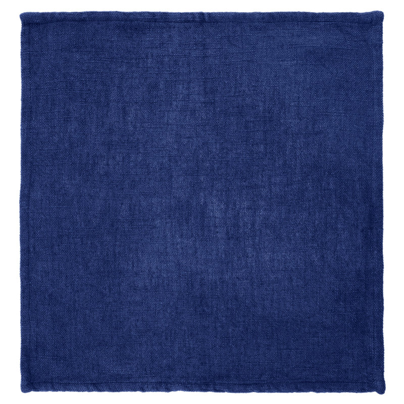 Ensemble de serviettes de table unies, Bleu