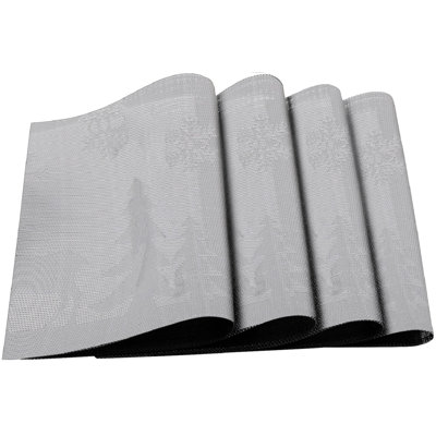 Bey Polyester Embroidered Rectangle Placemat