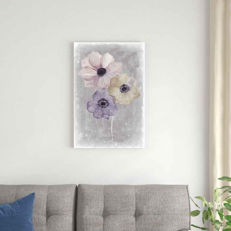 Floral Waltz II, H 30 po x l 20 po x P 1,25 po