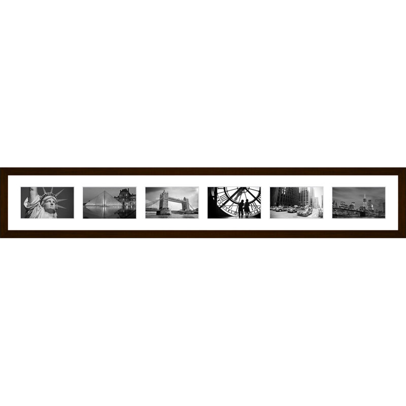 Laraven Collage Picture Frame, Dark Brown