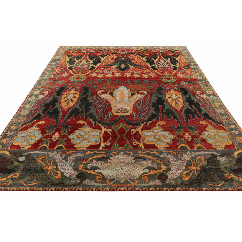 One-of-a-Kind 7'10x9'10 Hand Knotted Area Rug