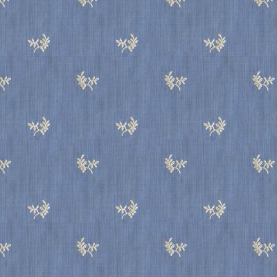 Les Alizes Bayberry Strie 100% Cotton Fabric