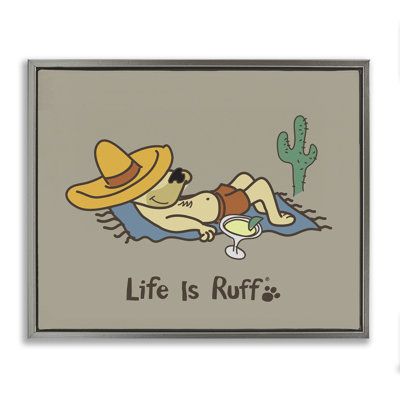 «Siesta Dog in Desert Floater» par LIR