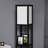 Homcom Modern Floor Lamp With Shelves & Dual Ambient Lighting, Tall Standing Lamp For Living Room, Bedroom With Fabric Lampshade (Bulb Not Included), Black