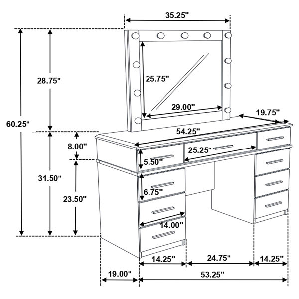 Dimensions du produit
